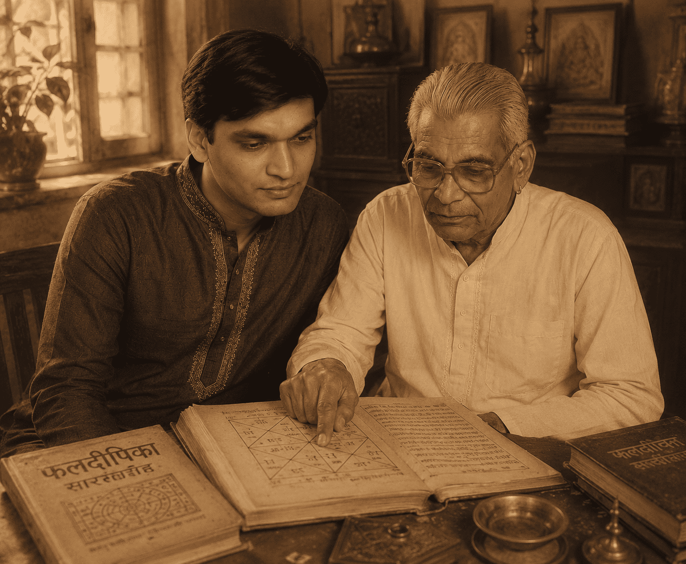 Learning Vastu and astrology traditions